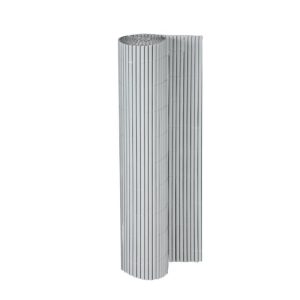 floraworld Sichtschutz Kunstst. silber 3,0×0,9 m