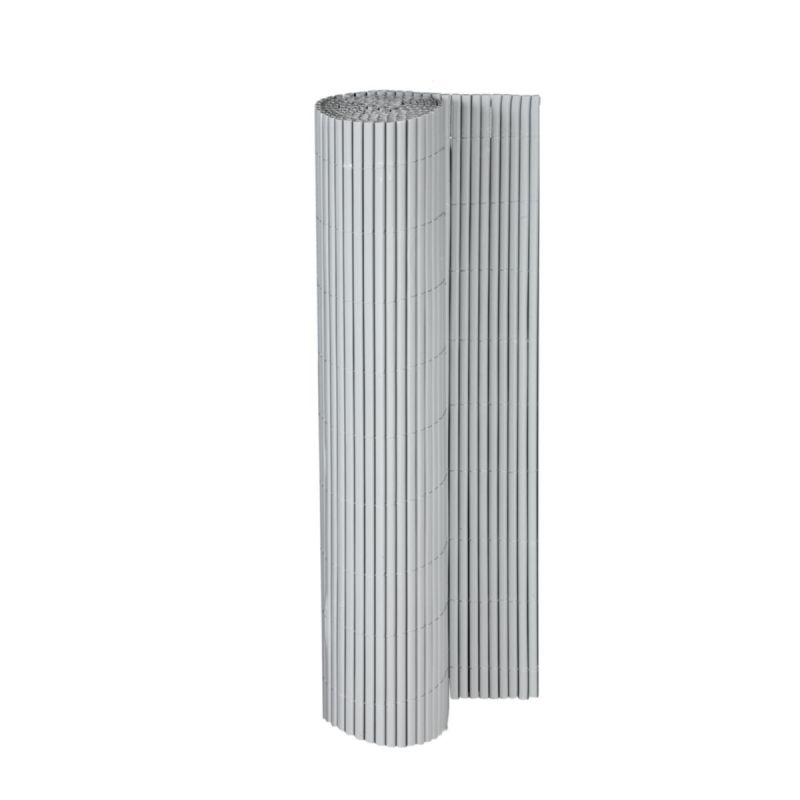 floraworld Sichtschutz Kunstst. silber 3,0x0,9 m