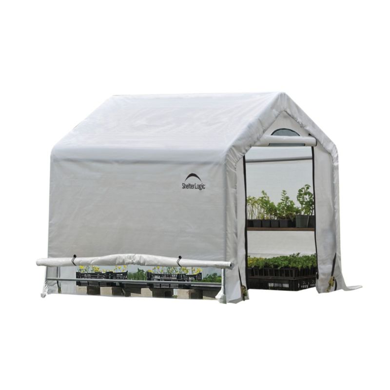ShelterLogic Gewächshaus 3,24 m² 180x180x180cm