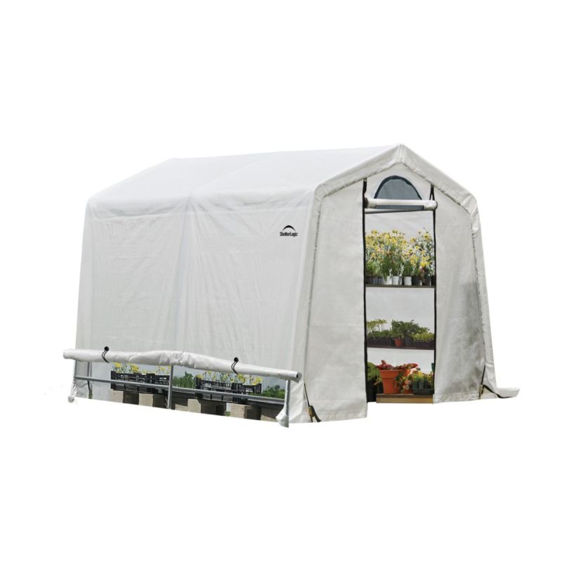 ShelterLogic Gewächshaus 5,76 m² 240x240x240cm