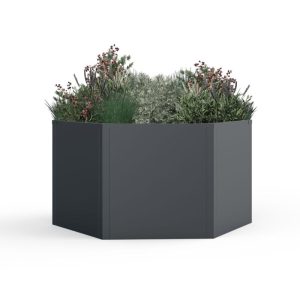 Westmann Metall Hochbeet 6-eckig Varia 52 Anthrazit 100x100x52cm Westmann Metall Hochbeet 6-eckig Varia 52 Anthrazit 100x100x52cm