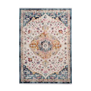 Anouk 1025 Weiß / Blau 80cm x 150cm Anouk 1025 Weiß / Blau 80cm x 150cm
