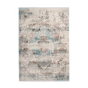 Anouk 325 Taupe / Türkis 80cm x 150cm Anouk 325 Taupe / Türkis 80cm x 150cm