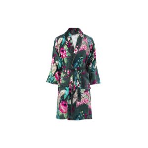 Bademantel Blossom 125 Multi / Grün S