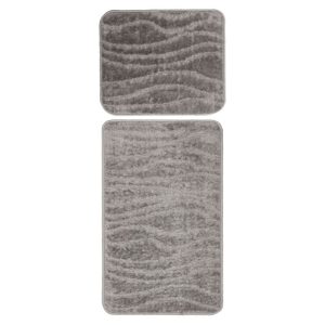 Badematte Lagoon 225 silber 2er-Set Badematte Lagoon 225 silber 2er-Set
