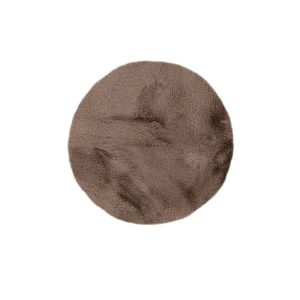 Badematte Rabbit 225 dunkelbeige Ø 100 cm Badematte Rabbit 225 dunkelbeige Ø 100 cm