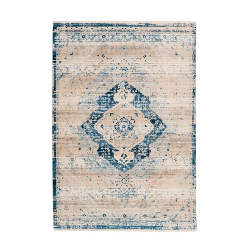 Baroque 525 Creme / Blau 80cm x 150cm