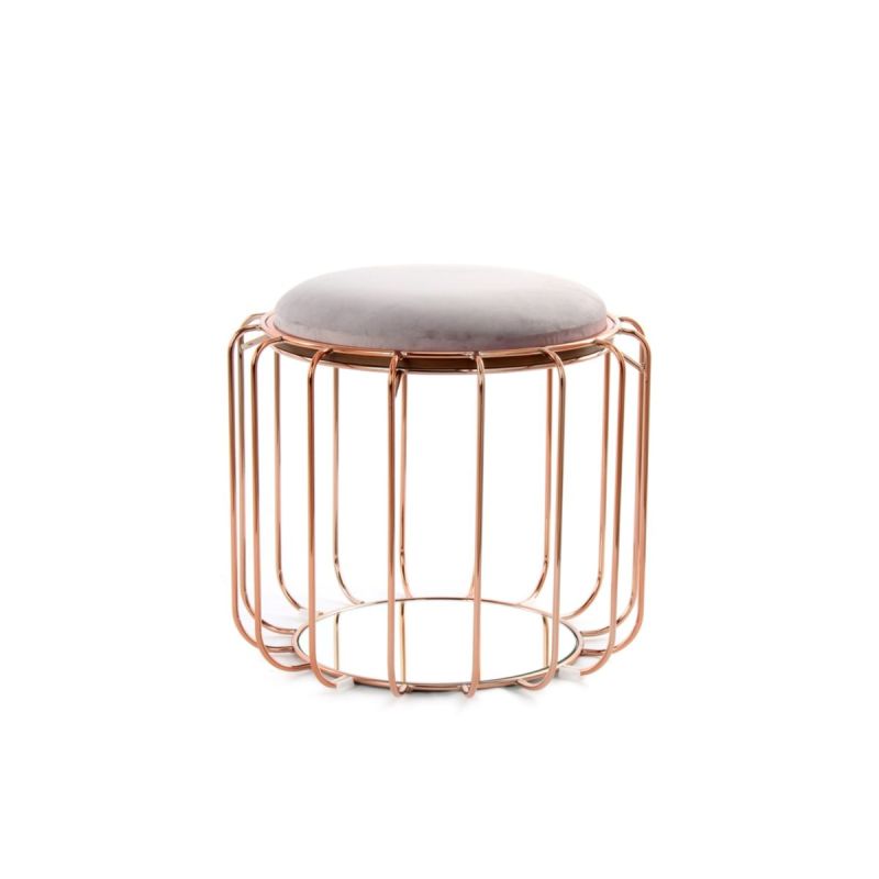 Beistelltisch Pouf Comfortable 110 hellviolett rose