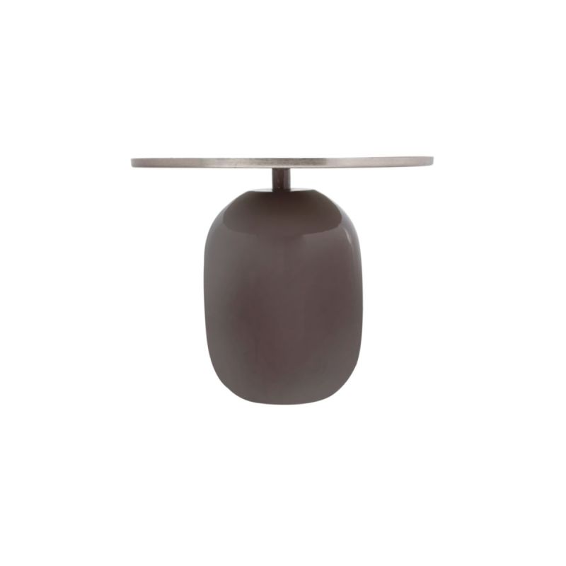 Beistelltisch Art Deco 525 grau silber