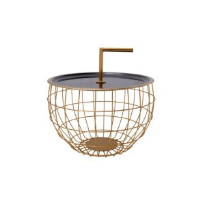 Beistelltisch Art Deco 545 schwarz Beistelltisch Art Deco 545 schwarz