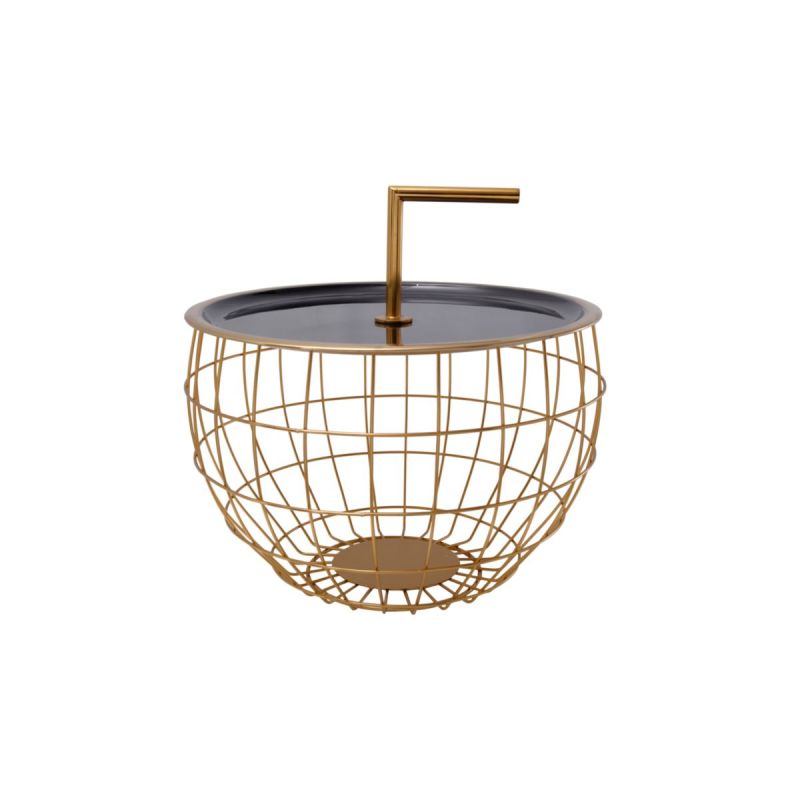 Beistelltisch Art Deco 545 schwarz