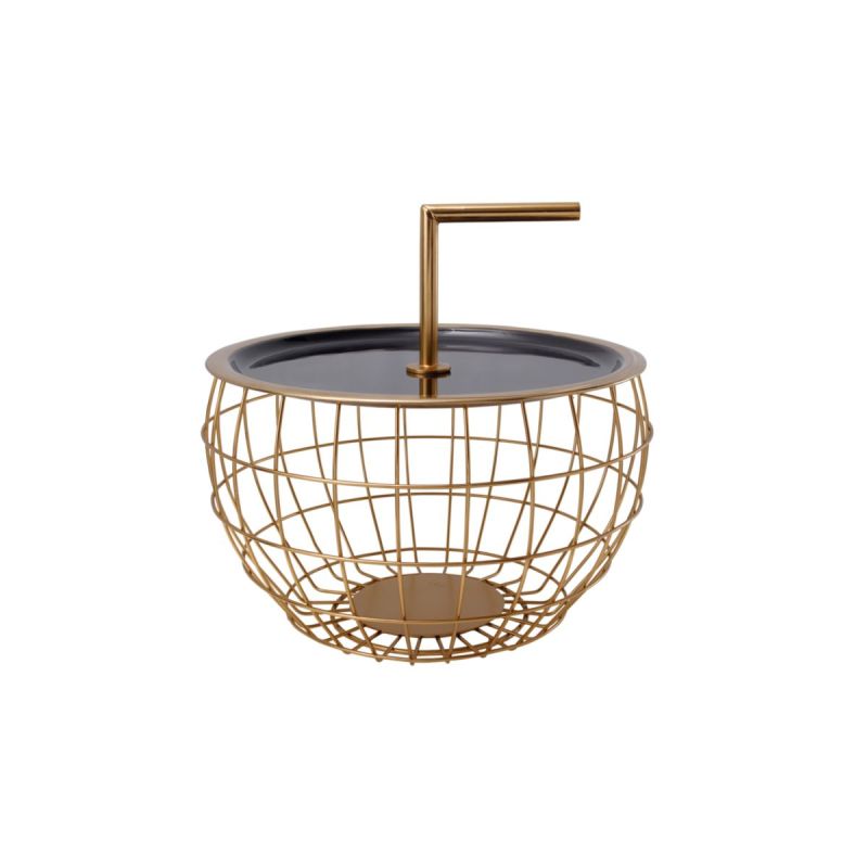 Beistelltisch Art Deco 555 schwarz