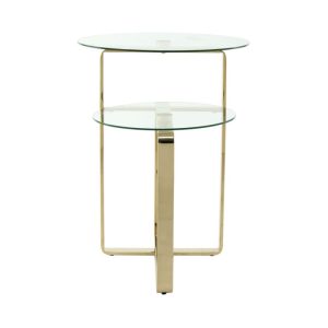 Beistelltisch Catrice 125 gold Beistelltisch Catrice 125 gold