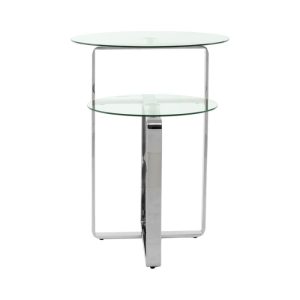 Beistelltisch Catrice 125 silber Beistelltisch Catrice 125 silber