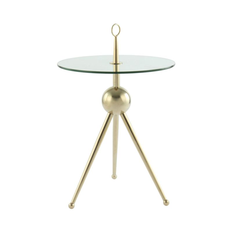 Beistelltisch Ontario 325 gold klar