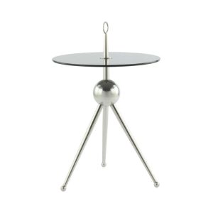 Beistelltisch Ontario 325 silber grau Beistelltisch Ontario 325 silber grau