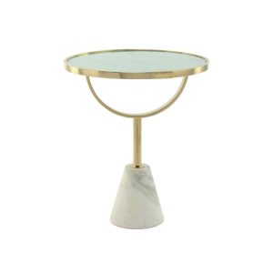 Beistelltisch Oscar 125 weiss Beistelltisch Oscar 125 weiss