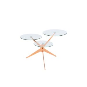 Beistelltisch Triplet 110 rose Beistelltisch Triplet 110 rose