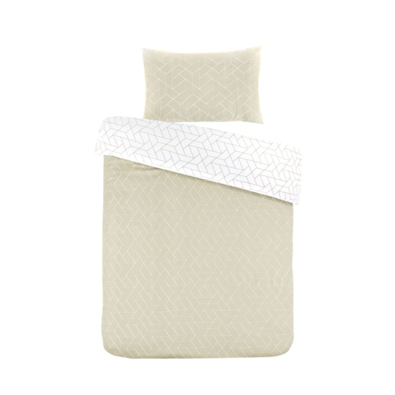 Bettwäsche Florence 125-GB Beige 140cm x 200cm