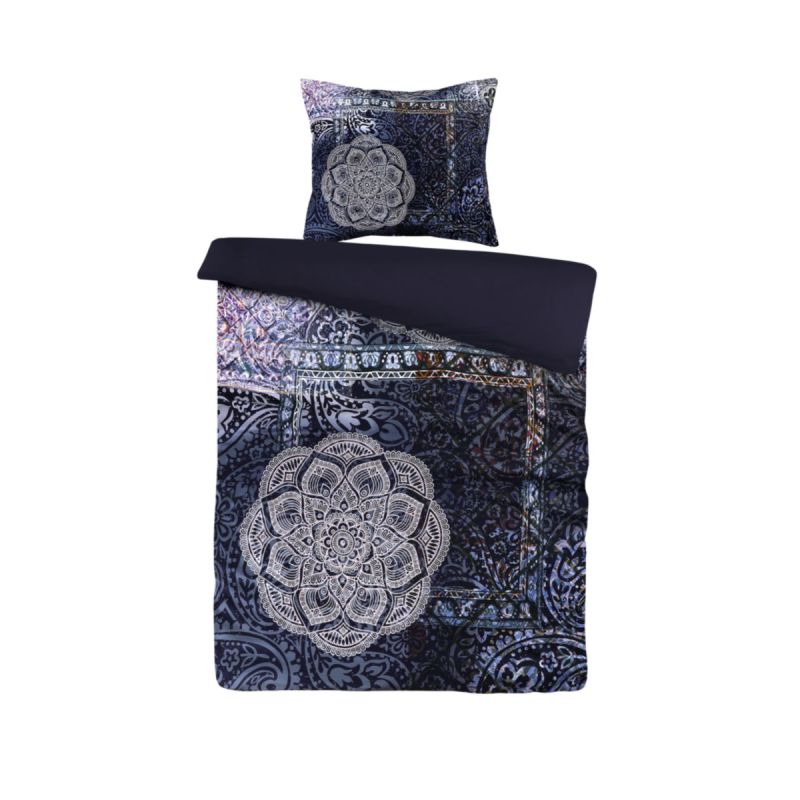 Bettwäsche Medley 125-GB Multi / Blau 260cm x 220cm