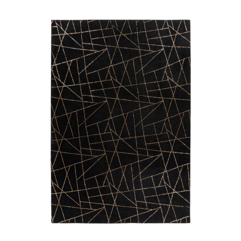 Bijou 125 Schwarz / Gold 200cm x 290cm