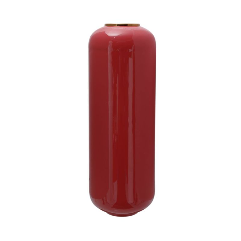 Bodenvase Art Deco 195 koralle gold