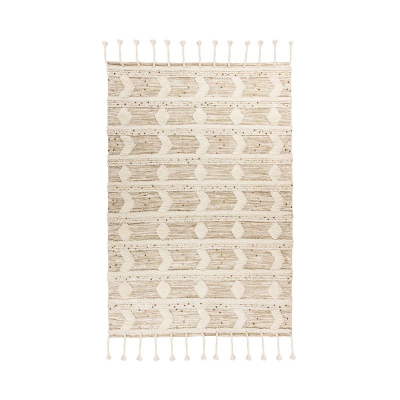 Bohist 425 Creme / Khaki 80cm x 150cm