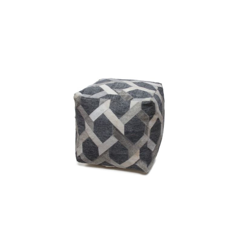 Pouf Hocker Chimera 125 grau 45x45cm
