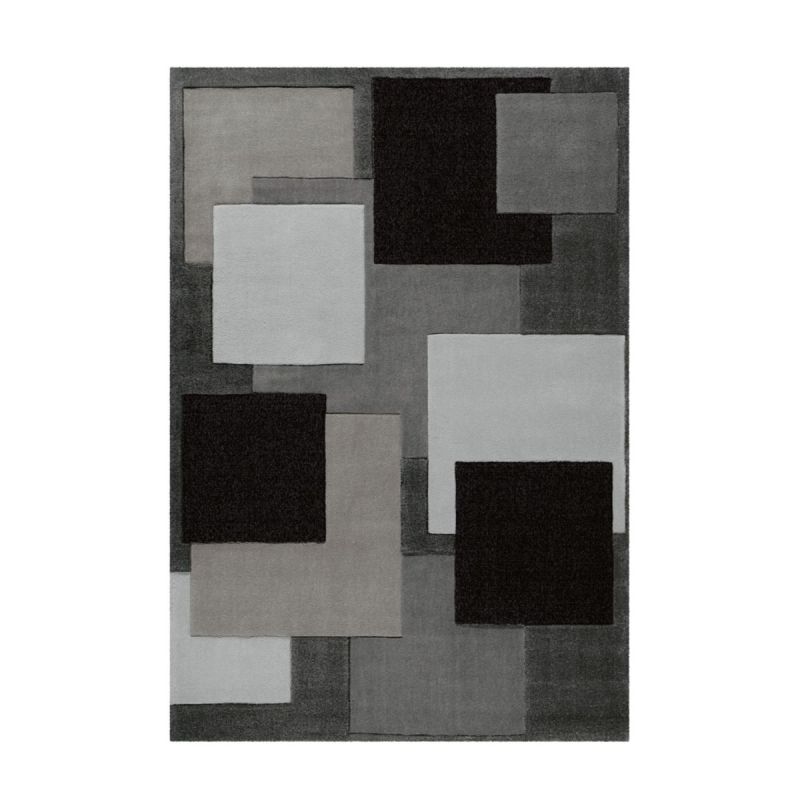Cool 646 Grau / Schwarz 70cm x 140cm