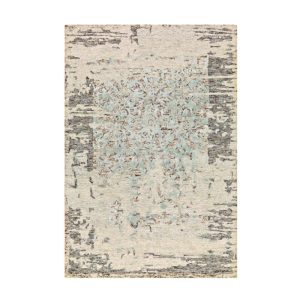 Damast 8067 Grau / Mint 120cm x 180cm Damast 8067 Grau / Mint 120cm x 180cm