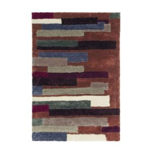 Dance 8104 Multi / Schoko 140cm x 200cm Dance 8104 Multi / Schoko 140cm x 200cm