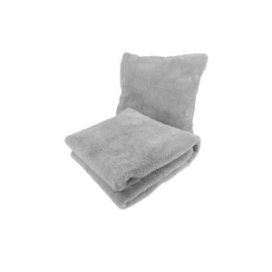 Dekokissen & Decke Aimee 625 2er-Set Grau / Blau Dekokissen & Decke Aimee 625 2er-Set Grau / Blau