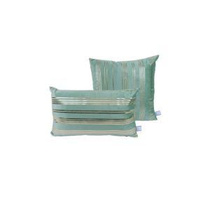 Dekokissen Prisma 525 2er-Set mint / gold Dekokissen Prisma 525 2er-Set mint / gold
