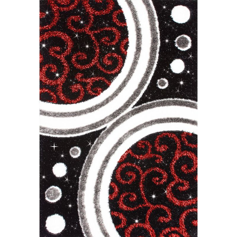 Ganges 610 Schwarz / Grau 80cm x 150cm