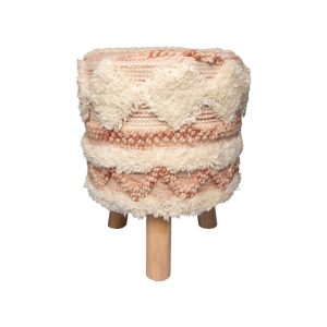 Hocker Bohist 225 rosa creme Hocker Bohist 225 rosa creme