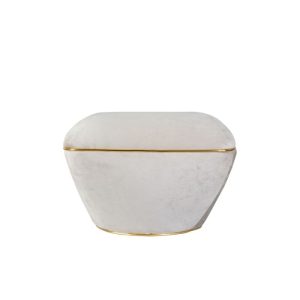 Kayoom Hocker Contessa 125 Taupe / Gold Kayoom Hocker Contessa 125 Taupe / Gold