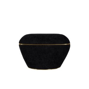 Kayoom Hocker Contessa 135 Schwarz / Gold Kayoom Hocker Contessa 135 Schwarz / Gold