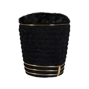 Kayoom Hocker Doric 335 Schwarz / Gold Kayoom Hocker Doric 335 Schwarz / Gold