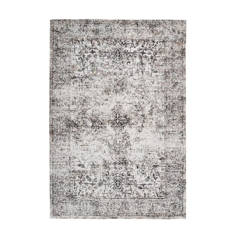 Iglesia 525 Anthrazit / Creme 80cm x 150cm