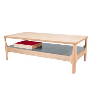 Kaffeetisch Addison Esche grau Kaffeetisch Addison Esche grau