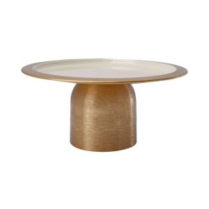 Kuchenplatte Art Deco 325 gold puderrosa Kuchenplatte Art Deco 325 gold puderrosa