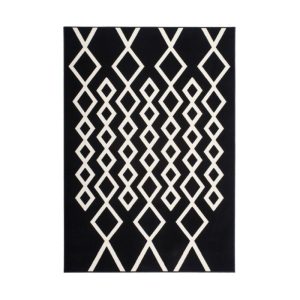 Lina 425 Schwarz / Elfenbein 120cm x 170cm Lina 425 Schwarz / Elfenbein 120cm x 170cm
