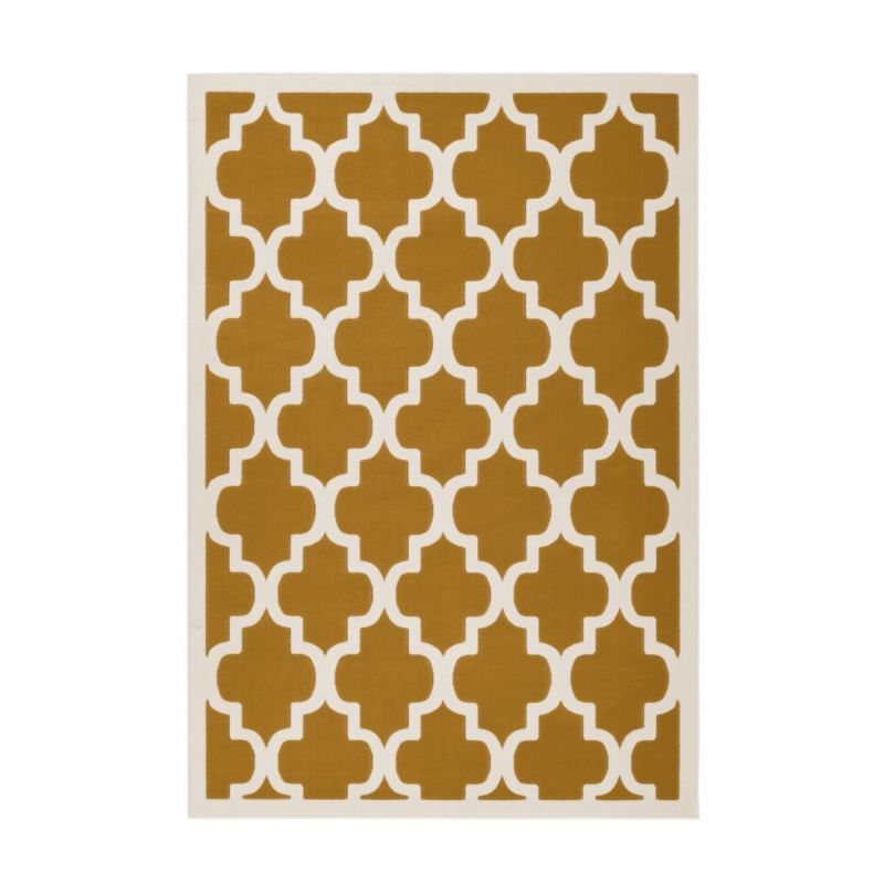 Manolya 2097 Gold / Elfenbein 80cm x 150cm