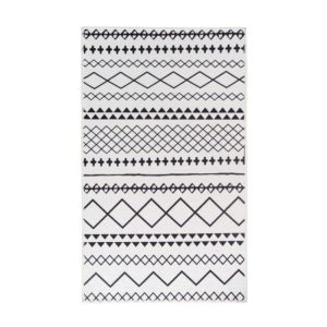 Maya 425 Weiß / Schwarz 200cm x 290cm Maya 425 Weiß / Schwarz 200cm x 290cm