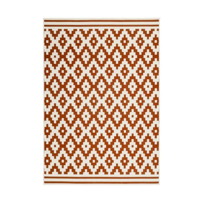Now! 325 Elfenbein / Orange 160cm x 230cm