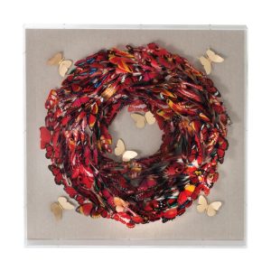 Papier Wandbild Schmetterling 80x80cm Papier Wandbild Schmetterling 80x80cm
