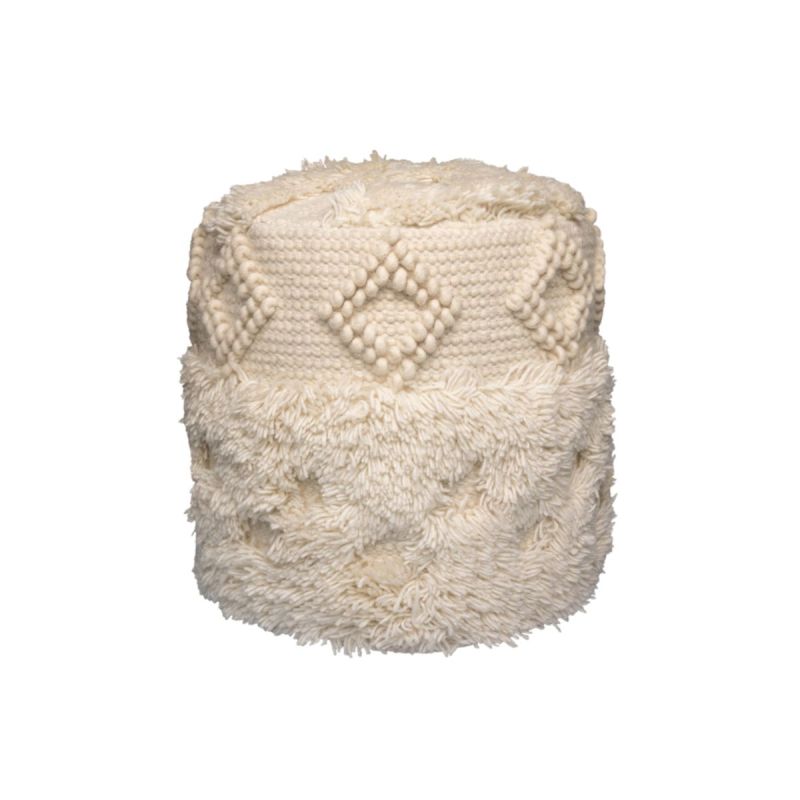 Pouf Hocker Bohist 125 Natural 35x35cm