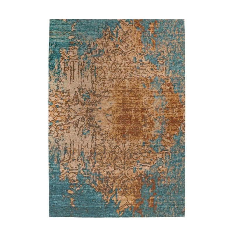 Primavera 725 Sand / Blau 80cm x 150cm