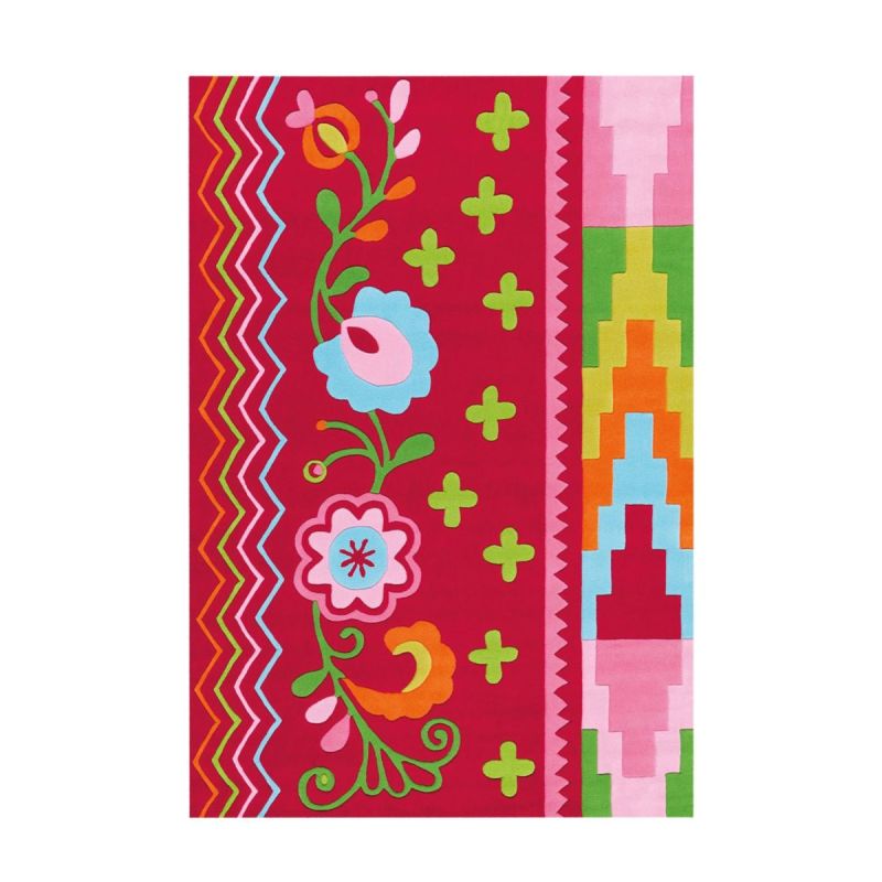 Sam 4144 Multi / Rosa Flowers 140cm x 200cm