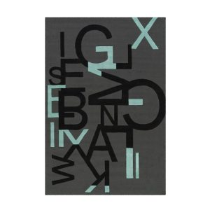 Sam 4161 Grau / Schwarz 170cm x 240cm